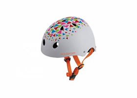 kaciga-polisport-decja-urban-radical-white-orange